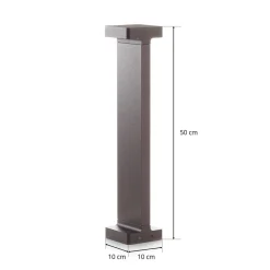 Flos Architectural FLOS Casting T 100 - LED-sokkellampe 50 cm brun