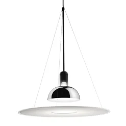 FLOS Frisbi - Hængelampe med hvid skive