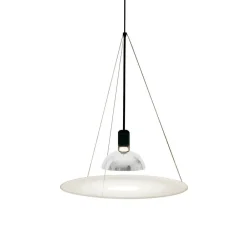 FLOS Frisbi - Hængelampe med hvid skive