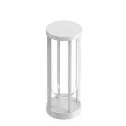 Flos Architectural Gadebelysning>FLOS In Vitro Pullert 1, 2.700 K, 40 cm, hvid