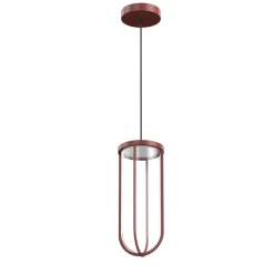 FLOS In Vitro Suspension, 2.700 K, terracotta^Flos Architectural Hot