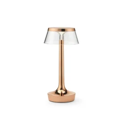 LED-bordlampe Bon jour unplugged, kobber^FLOS Discount