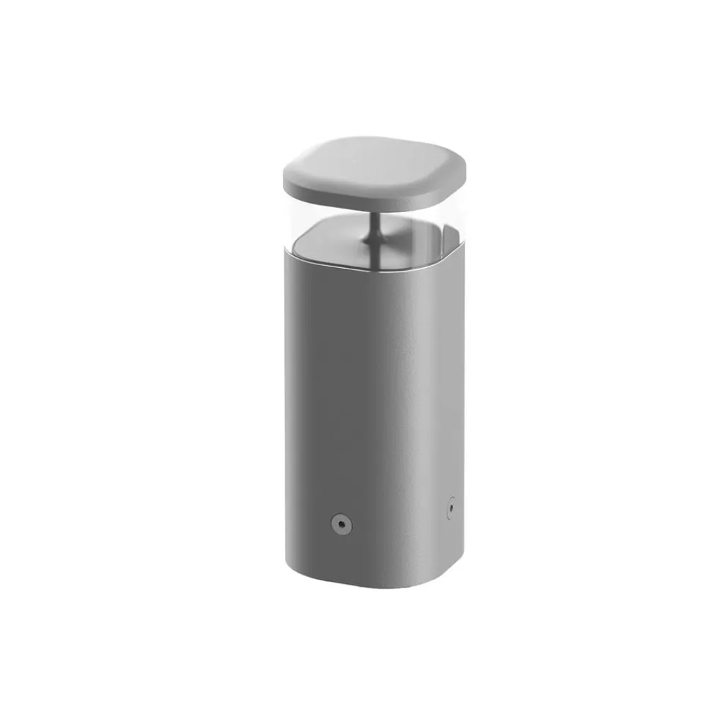 FLOS Pointbreak Bollard 2, 2.700 K grå 30 cm^Flos Architectural Hot