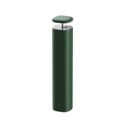 Flos Architectural Gadebelysning>FLOS Pointbreak Bollard 2, 2.700 K skovgrøn 60cm