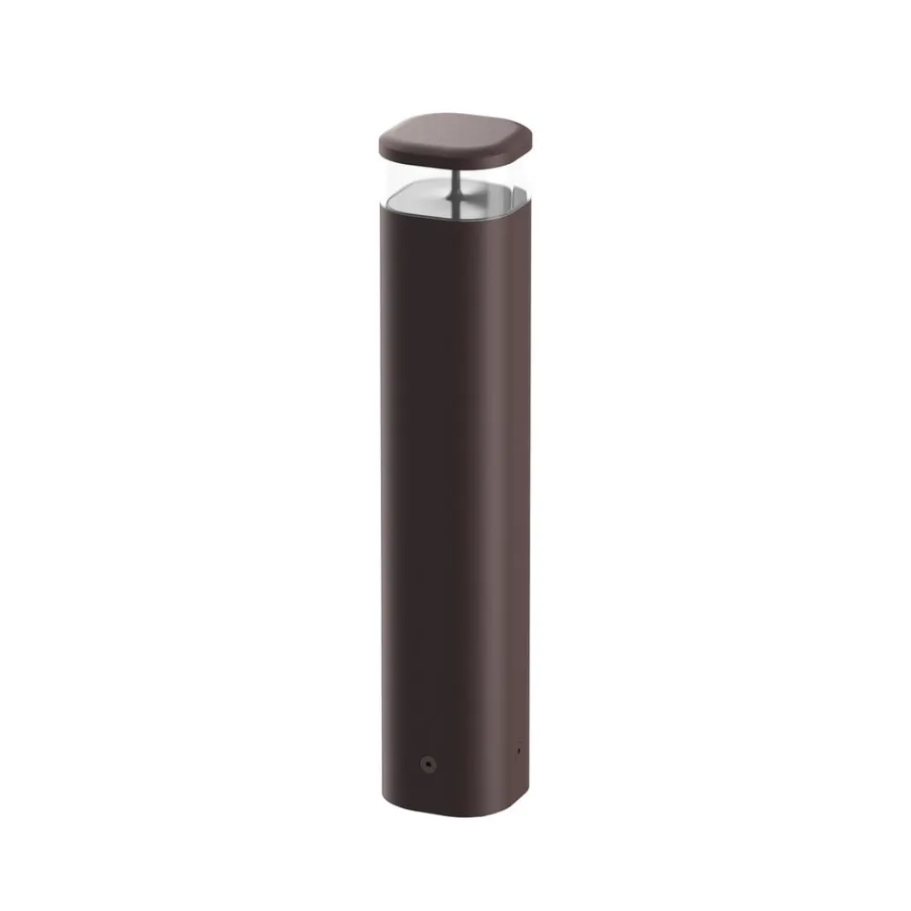 Flos Architectural FLOS Pointbreak Bollard 2, 2.700 K mørkebrun 60cm