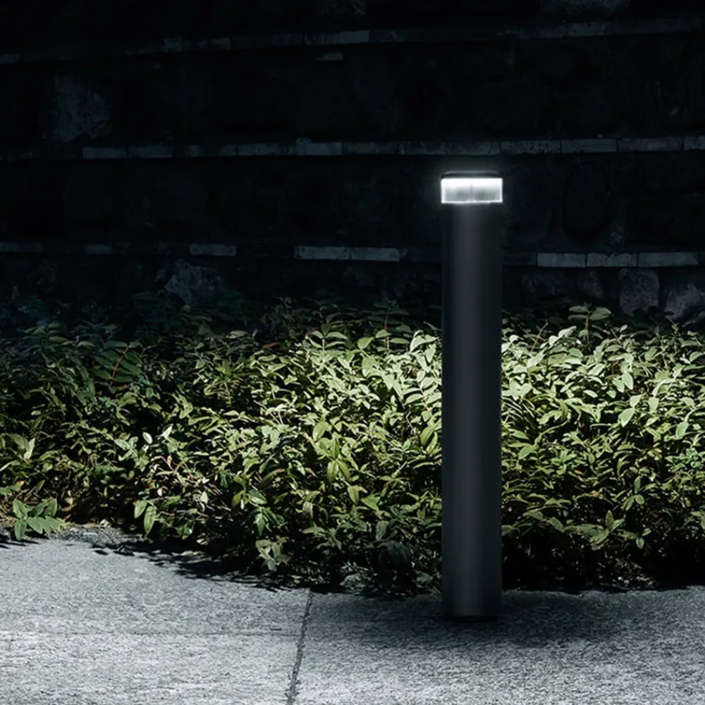 Flos Architectural FLOS Pointbreak Bollard 2, 2.700 K antracit 60cm