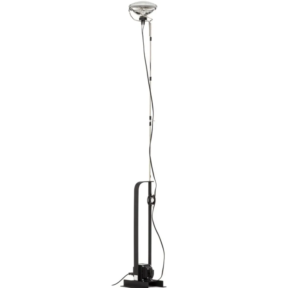Toio Limited Edition gulvlampe, sort, metal, 195 cm^FLOS Best
