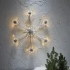 STAR TRADING Dekorationsbelysning|Julepynt>Flower Snowflake LED-dekorationslampe, Ø 60 cm