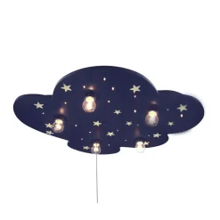 Fluorescerende loftlampe WOLKE XXL 5 lyskilder^Niermann Standby Online