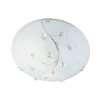 Flush Flower loftlampe af glas, Ø 30 cm^Searchlight