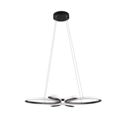 Fly LED-pendel, mat sort, 3.000 K, 83 cm x 45 cm^Trio Lighting Clearance