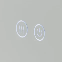 ORION Focus LED-spejl, Ø 60 cm, CCT, antidug, berøringsdæmper