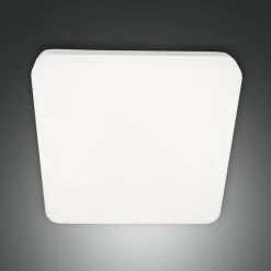 Folk udendørs loftlampe, 28 cm x 28 cm, hvid, IP65^Fabas Luce Sale