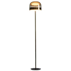 Fontana Arte Equatore - LED-gulvlampe, krom, 135cm