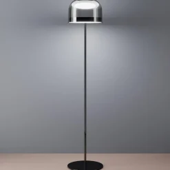 Fontana Arte Equatore - LED-gulvlampe, krom, 135cm