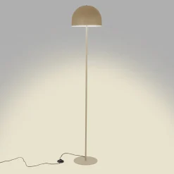 gulvlampe Fres, beige, stål, højde 160 cm^Forlight New