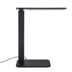 LED-bordlampe Zenit, sort, ABS, højde 36 cm^Forlight Online