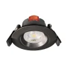 Deko-Light Indbygningsspots>Forsænket loftlampe SMD-68-230V, 4.000K, Ø8,5cm, sort
