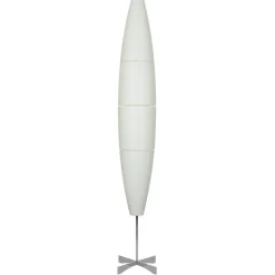 Havana gulvlampe med dæmper, alu/hvid^Foscarini Online