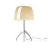 Foscarini Lumiere grande alu/creme, dæmpbar
