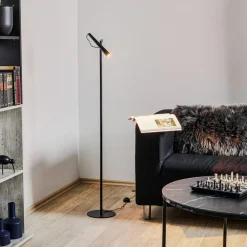 Foscarini Arbejdsrum/Kontor|Gulvlamper>Magneto LED-gulvlampe, sort