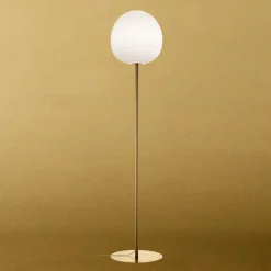 Rituals XL gulvlampe, dæmpbar, gylden^Foscarini Discount