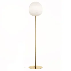 Rituals XL gulvlampe, dæmpbar, gylden^Foscarini Discount