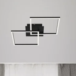 Frame LED-loftlampe, 2 lyskilder, Switch dim, sort^Briloner Best