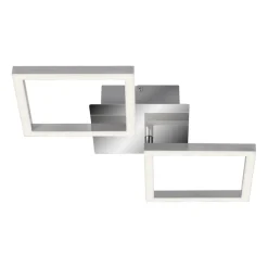 Frame LED-loftslampe, 3.000 K, krom^Briloner Outlet