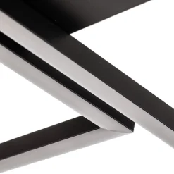 Frame LED-loftslampe, CCT, 4-lys, sort^Briloner Best