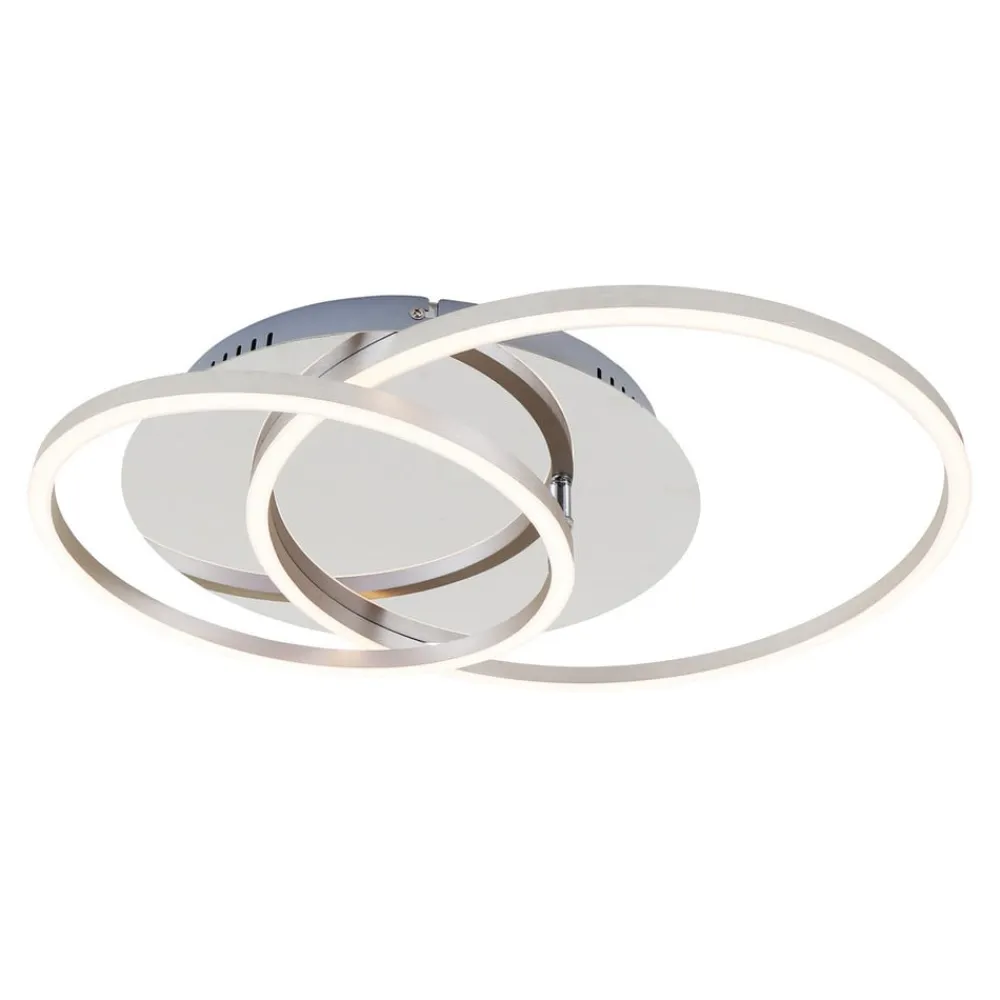 Briloner Frame LED-loftslampe, dæmpbar via vægkontakt