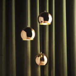 FRANDSEN pendel Ball lavet af kobber, Ø 18 cm