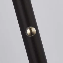 Frisbee LED-gulvlampe med glasskærm^Searchlight