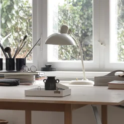 FRITZ HANSEN Arbejdsrum/Kontor>Kaiser Idell 6556-T, blank hvid