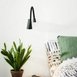 Lucide Galen bøjelig LED-væglampe i sort