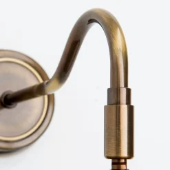 Gallerilampe Lariga, antik messing, 25 cm^ORION Clearance