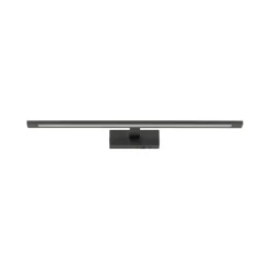 TK Lighting Gallery LED-væglampe, sort, metal, bredde 62 cm, IP44
