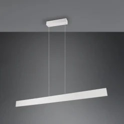 Trio Lighting Galway hængelampe, lysegrå, op/ned, CCT, metal