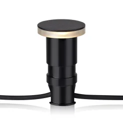 Markslöjd Garden 24 Decklight sort 3W sideværts Ø6cm