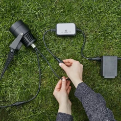 Markslöjd Garden 24 LED-spot, sort, 6 watt