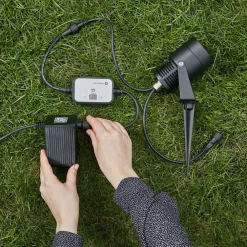 Markslöjd Garden 24 LED-spot, sort, 6 watt