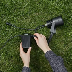 Markslöjd Garden 24 LED-spot, sort, 6 watt