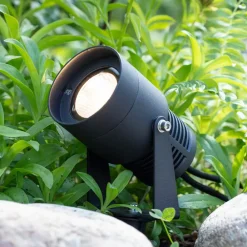 Markslöjd Garden 24 LED-spot, sort, 3 watt