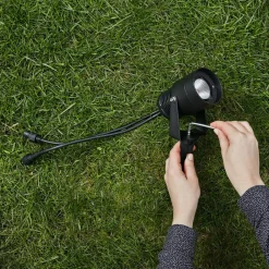 Markslöjd Garden 24 LED-spot, sort, 3 watt