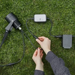 Markslöjd Garden 24 LED-spot, sort, 9 watt