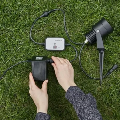 Markslöjd Garden 24 LED-spot, sort, 9 watt