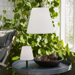 STAR TRADING Gardenlight Kreta LED-bordlampe m. batteri 26,5 cm