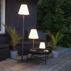 STAR TRADING Gardenlight Kreta LED-bordlampe m. batteri 26,5 cm