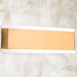 ORION Væglamper>Garik - LED-væglampe med gylden krop