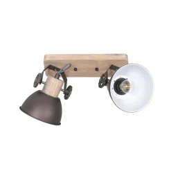 Gearwood loftspot, 2 lyskilder, antracit^Steinhauer Best